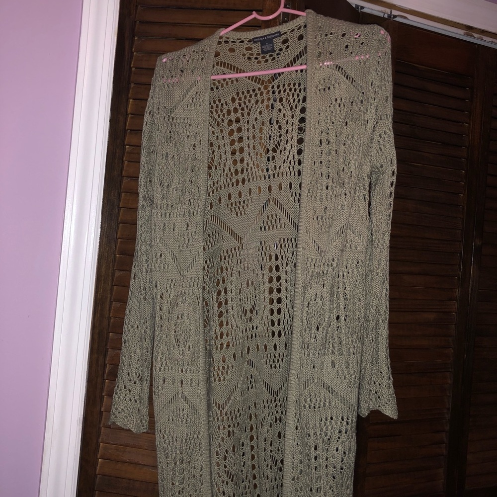 Long Knitted Cardigan